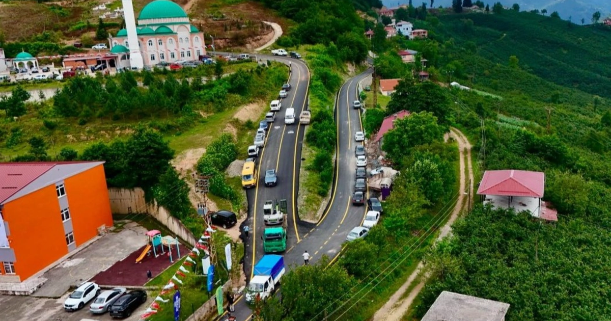 “Ordu’da 5 Km’lik grup yolu açılışı yapıldı Haber gorseli